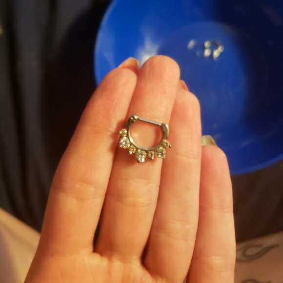 Septum Clicker (Pink&White) - Picture 4 of 5